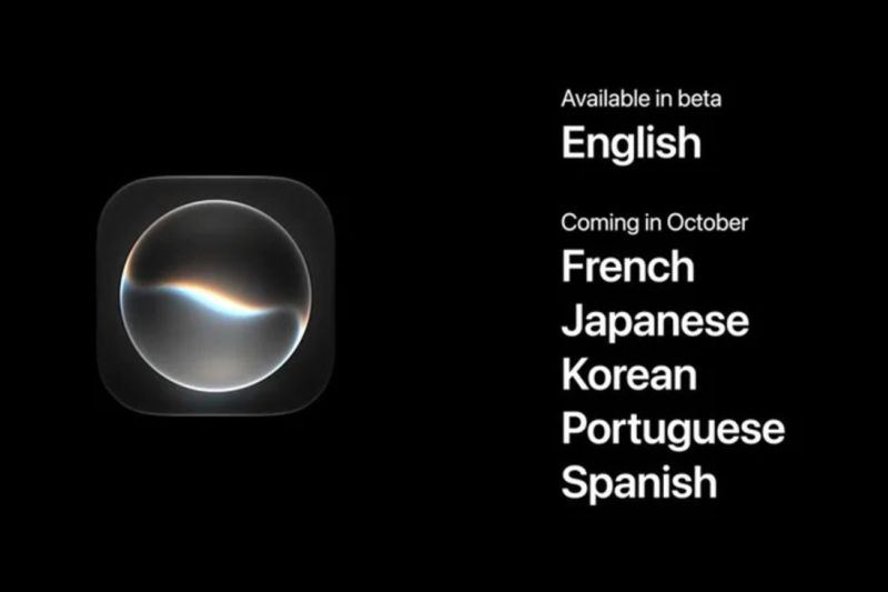 Apple sediakan lima bahasa tambahan pada Siri AI mulai Oktober 2026