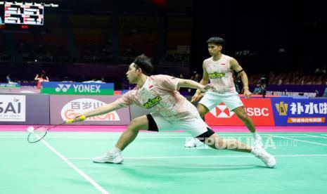 Sabar/Reza Tampil Konsisten, Singkirkan Wakil Korea Selatan pada Babak Pertama China Masters