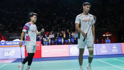 Hasil China Masters: Leo/Daniel Kalahkan Ganda Nomor 1 Dunia Kim/Seo