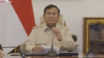 Prabowo: Alokasi Anggaran Mitigasi Bencana Harus Kita Tambah Signifikan