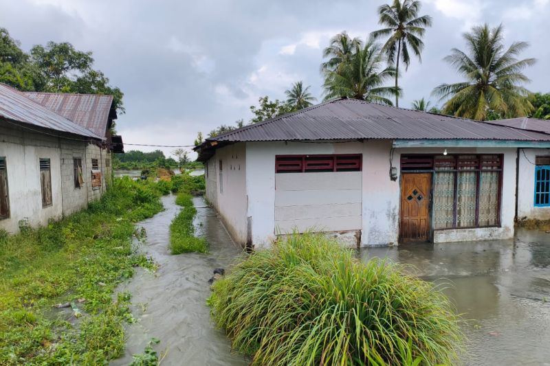 Hujan deras, 115 KK di Parigi Moutong terdampak banjir