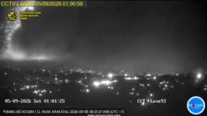 Abu Vulkanik Gunung Anak Krakatau Meluas ke Sumbar hingga Jabar, Capai Ketinggian 50.000 Kaki