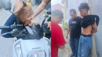 Pemuda Makassar Diikat di Pohon Usai Kepergok Masuk Kos Cewek di Sudiang