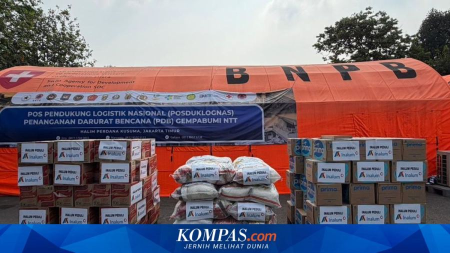 Inalum Salurkan 10 Ton Beras untuk Korban Gempa NTT