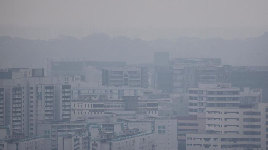 Penampakan Asap Karhutla Indonesia Menyelimuti Singapura, Warga Siaga