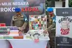 Musnahkan 43,2 Juta Batang Rokok Ilegal, Pemkot Surabaya Targetkan Pengawasan di 31 Kecamatan