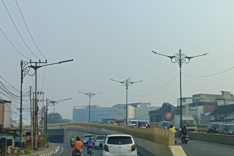 BMKG ingatkan kualitas udara Pekanbaru berbahaya karena kabut asap
