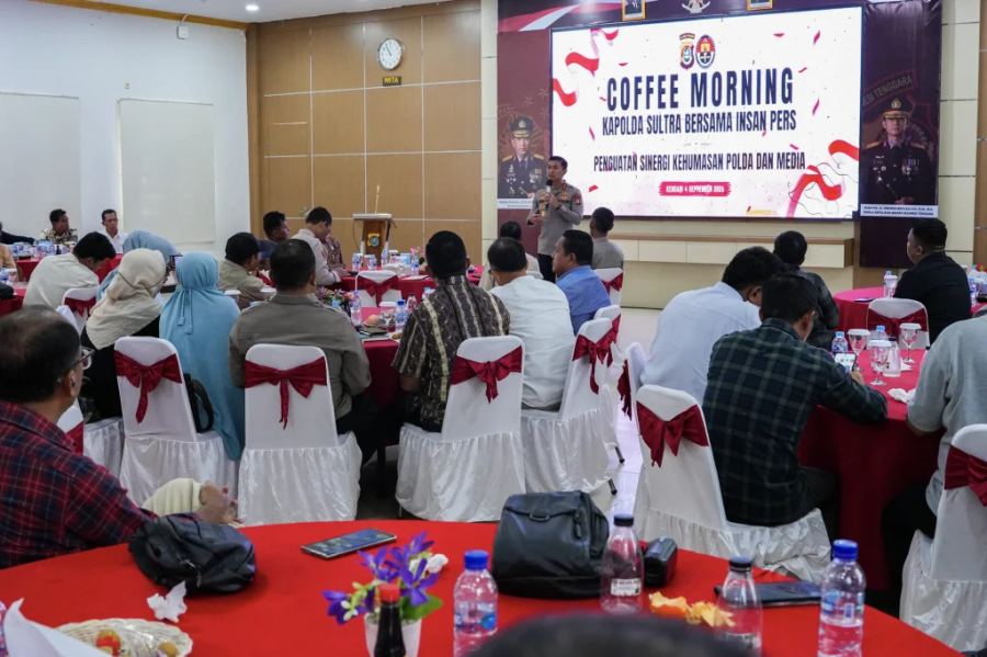 Polda Sultra Perkuat Kemitraan Pers untuk Tangkal Misinformasi | LPP RRI