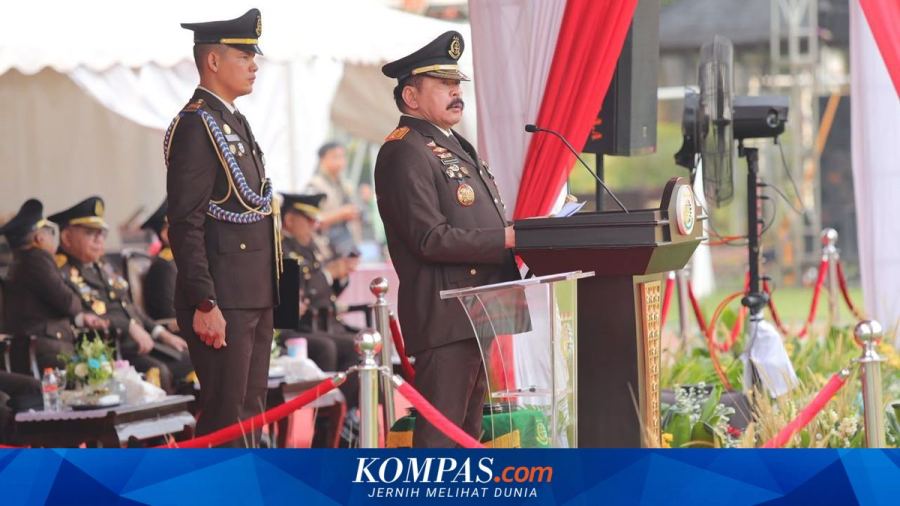Saat Jaksa Agung Dua Kali Serukan “Badai Pasti Berlalu” di Hadapan Anak Buahnya