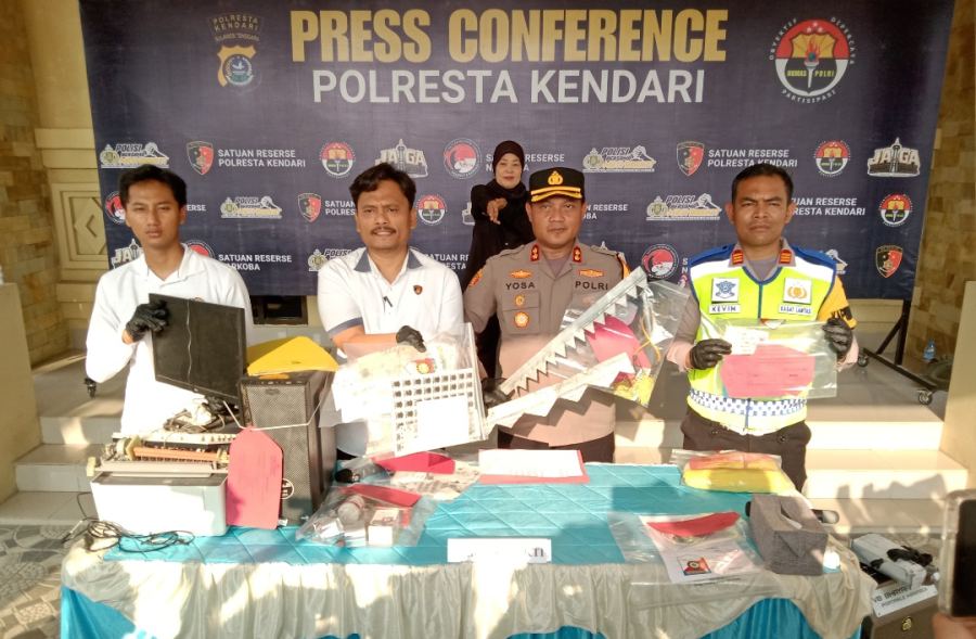 Polresta Kendari Bongkar Sindikat Pemalsuan Dokumen, Tiga Orang Ditetapkan Tersangka