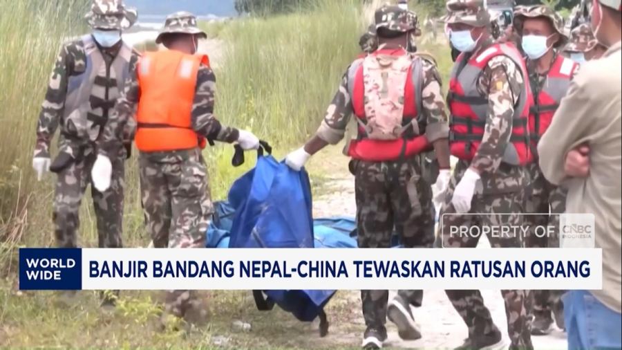 Video: Banjir Bandang Nepal-China Tewaskan Ratusan Orang