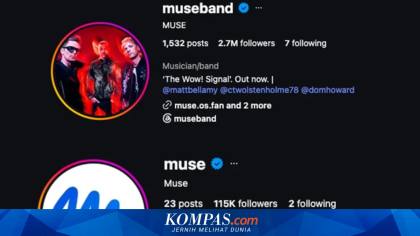 Band Muse Kehilangan Handle @muse, Diambil Alih Agen AI Meta