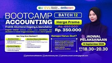 Masih Bingung Hitung Harga Pokok Produksi? Kuasai Lewat Bootcamp Ini