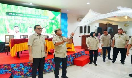 Gubernur Zainal Pimpin HKTI Kaltara, Kedaulatan Pangan Jadi Misi Utama
