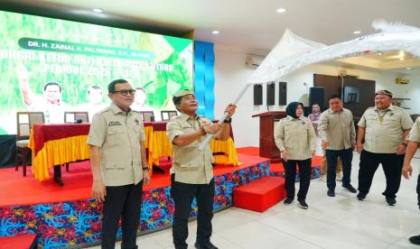 Gubernur Zainal Pimpin HKTI Kaltara, Kedaulatan Pangan Jadi Misi Utama