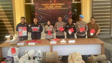 Polisi Tetapkan 2 Orang Tersangka Kasus Tambang Ilegal di Lebak