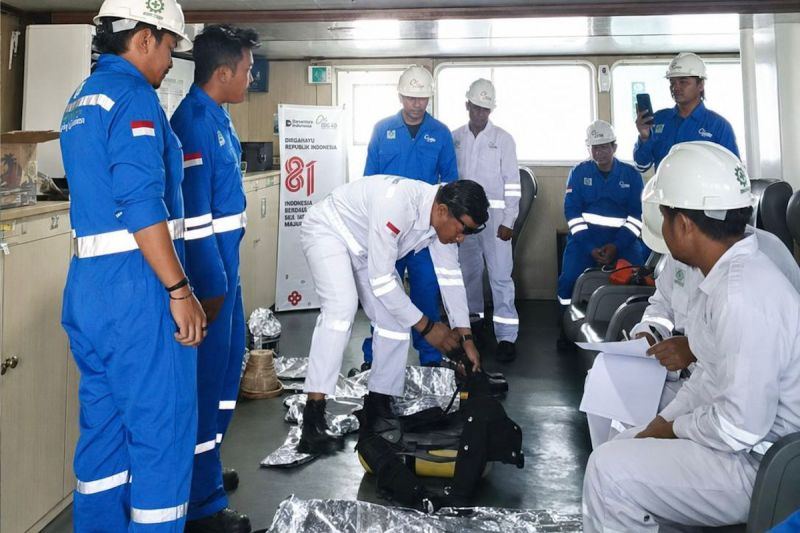 ASDP perkuat kesiapsiagaan ABK Portlink II hadapi keadaan darurat