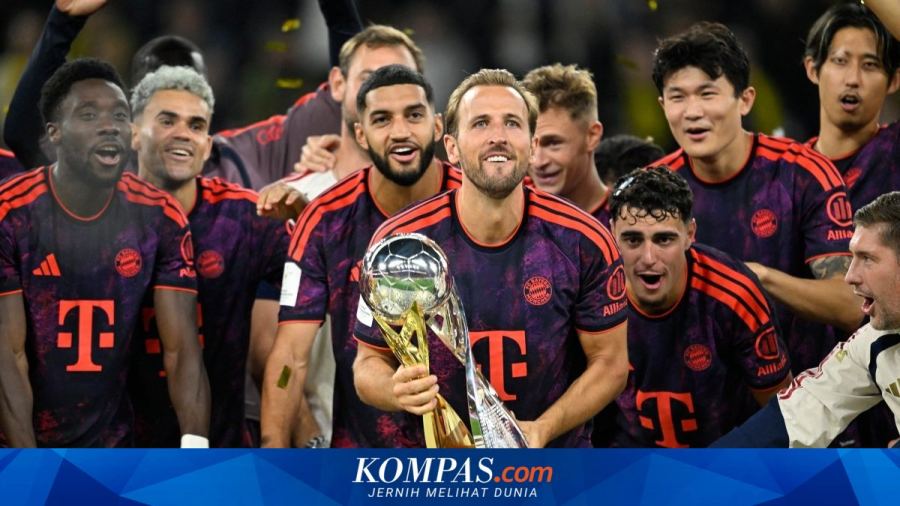 Hasil Dortmund Vs Bayern 1-2: Muenchen Juara Piala Super Jerman
