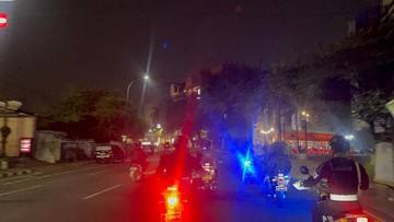 Cegah Kriminalitas, Brimob Polda Metro Patroli di Tangerang