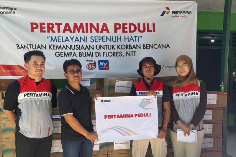 Pertamina NRE percepat pemulihan pascabencana gempa bumi di NTT