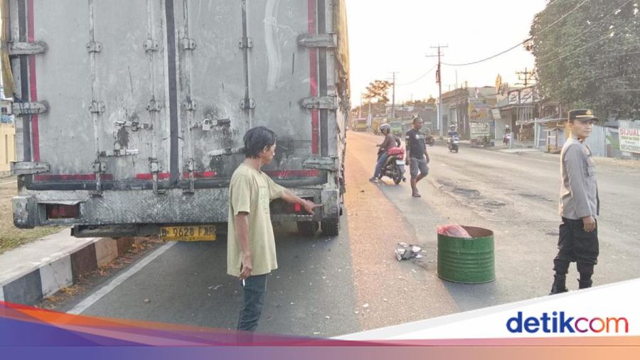 Pemotor di Bitung Tewas Usai Tabrak Truk Parkir di Badan Jalan