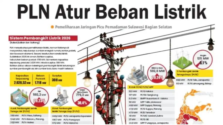 PLN Atur Beban Listrik