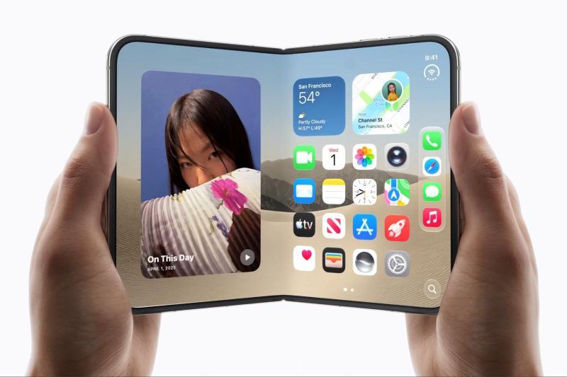 iPhone Duo gunakan baterai ganda dan desain engsel