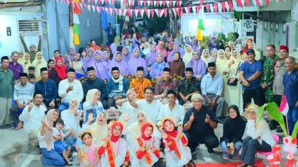 Kolaborasi Warga Tirta Mas Meriahkan Maulid Nabi dan HUT ke-81 RI di Bontoduri