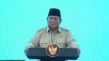 Prabowo Tiba di Bali Jelang Peluncuran Program PLTS 100 GW