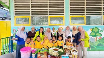 Kenalkan Kuliner Lokal, Anak PAUD King Abdul Azis Praktik Memasak | LPP RRI