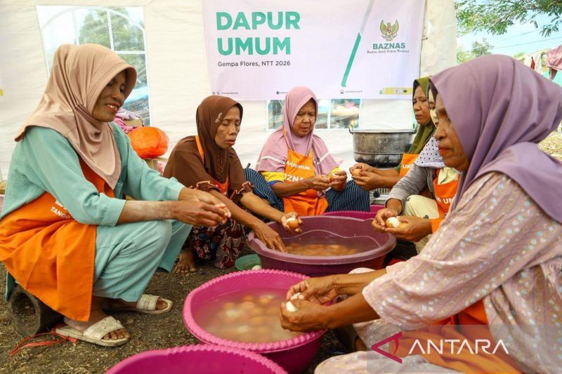 Baznas dirikan 16 pos layanan kemanusiaan bantu penyintas gempa NTT