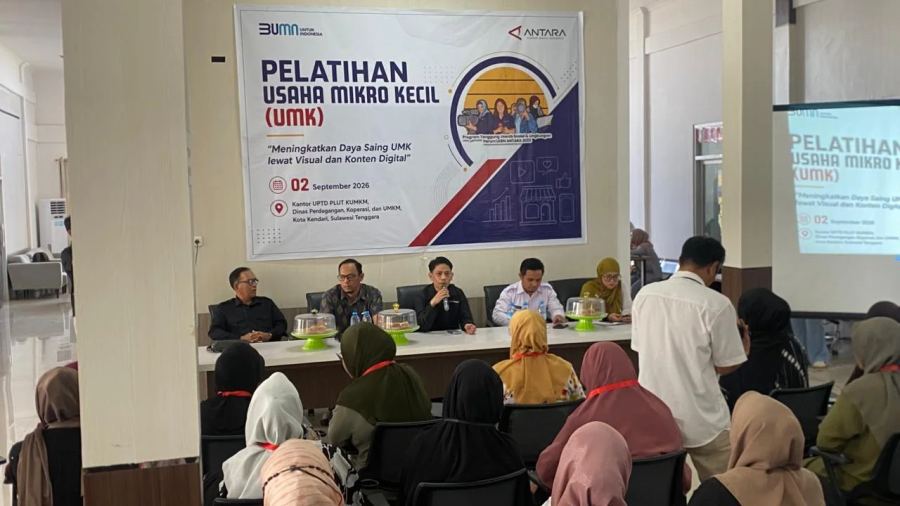 LKBN ANTARA Sultra dan Pemkot Kendari Bekali UMKM Pelatihan Fotografi Produk | LPP RRI