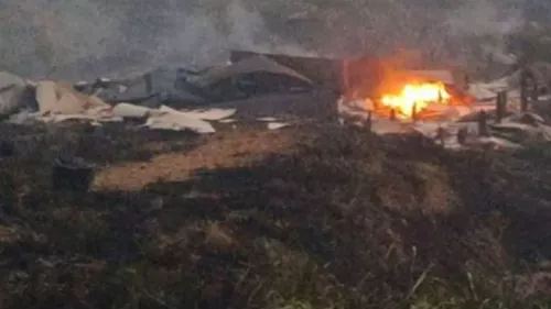 Karhutla di Kapuas Merembet ke Rumah Warga