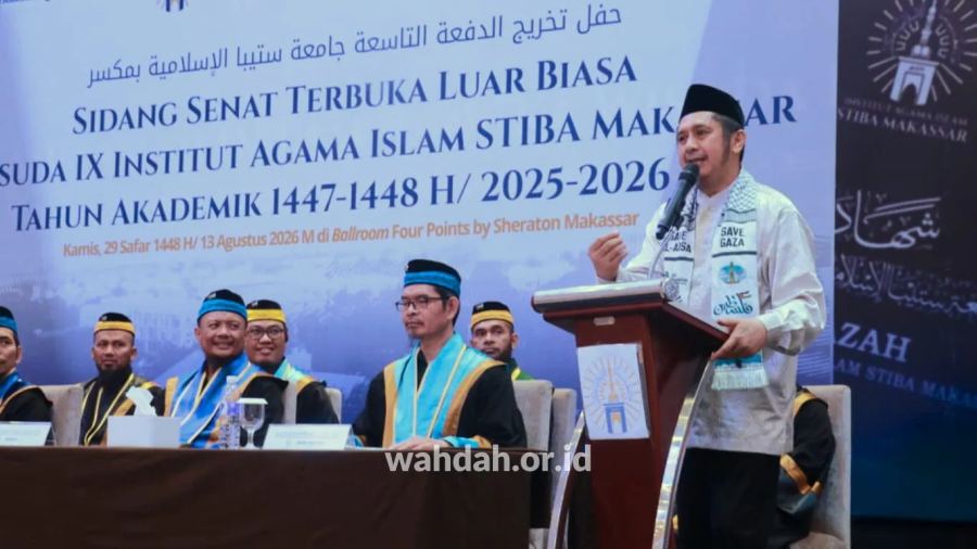 Lantik Dai ke Pelosok Nusantara, Pemimpin Wahdah Islamiyah: “Bantu Rakyat Atasi Stunting dan Ekonomi!”