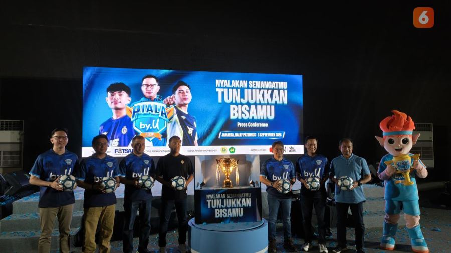 Rambah Kampus dan Klub, Piala by.U 2026 Buka Akses Beasiswa hingga Karier Futsal Profesional