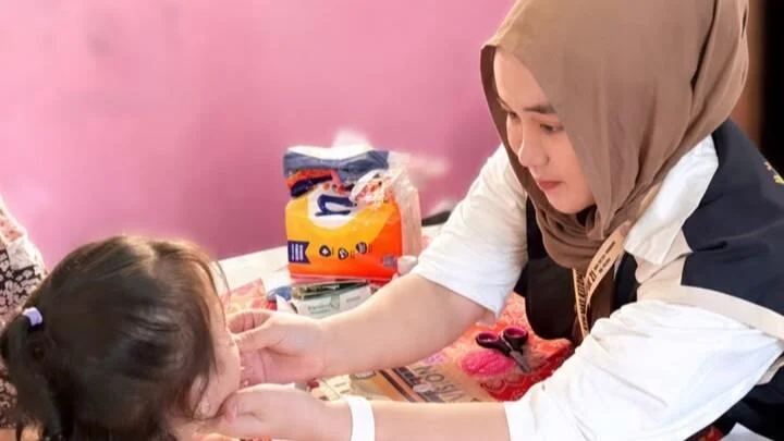Dari ANC hingga Imunisasi, KKN MAs 21 Dampingi Posyandu Dusun Slatri