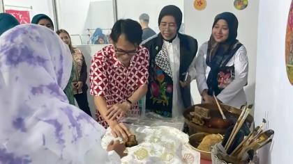 Manfaatkan Limbah Sabut Kelapa, Polipangkep Launching Wanstra dan Ruang Kriya Cahaya Lontara