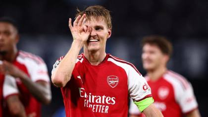Hasil Liga Champions: Odegaard Pahlawan Arsenal Kalahkan Napoli 1-0