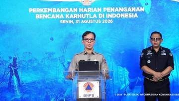 BNPB: Titik Api di 3 Provinsi Kalimantan Bertambah, Jarak Pandang 1-2 Km