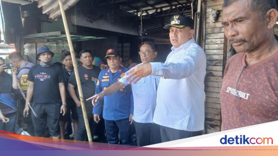 Pasar Pa'baeng-baeng Segera Diperbaiki Usai Kebakaran, Pedagang Diberi Modal