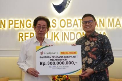 BPOM-mitra donasikan uang-logistik bantu warga terdampak gempa NTT