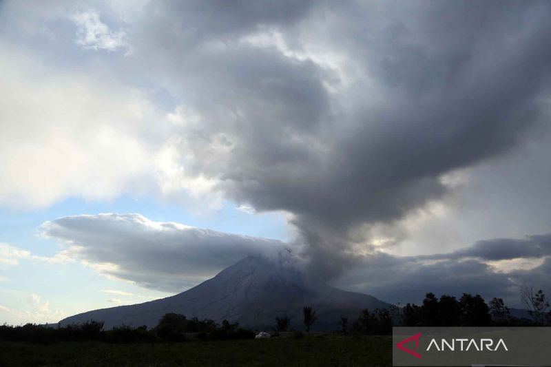 Gunung Sinabung kembali meletus, ini wilayah yang perlu diwaspadai