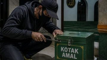 Kepergok Curi Uang Kotak Amal, Remaja di Bogor Dibawa Polisi