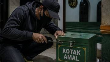 Kepergok Curi Uang Kotak Amal, Remaja di Bogor Dibawa Polisi