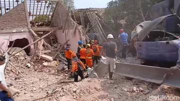 Gedung Hogwan di Brebes Ambruk, 3 Orang Tewas