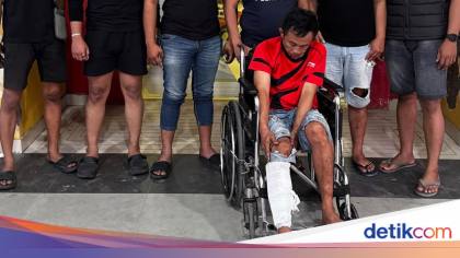 Begal Rampas Uang-Emas Mantan Istri di Jeneponto Ditembak Saat Ditangkap