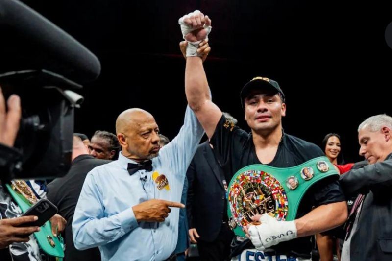 Martinez pertahankan sabuk WBC dengan TKO Planic