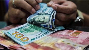 Rupiah Tekuk Dolar AS ke Rp 17.631