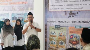 UIN Palangka Raya Kembangkan Drone AI, Deteksi Dini Karhutla dari Api Bawah Tanah