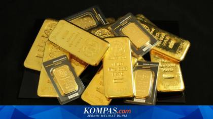 Harga Emas Dunia Tembus Level Tertinggi dalam 3 Bulan